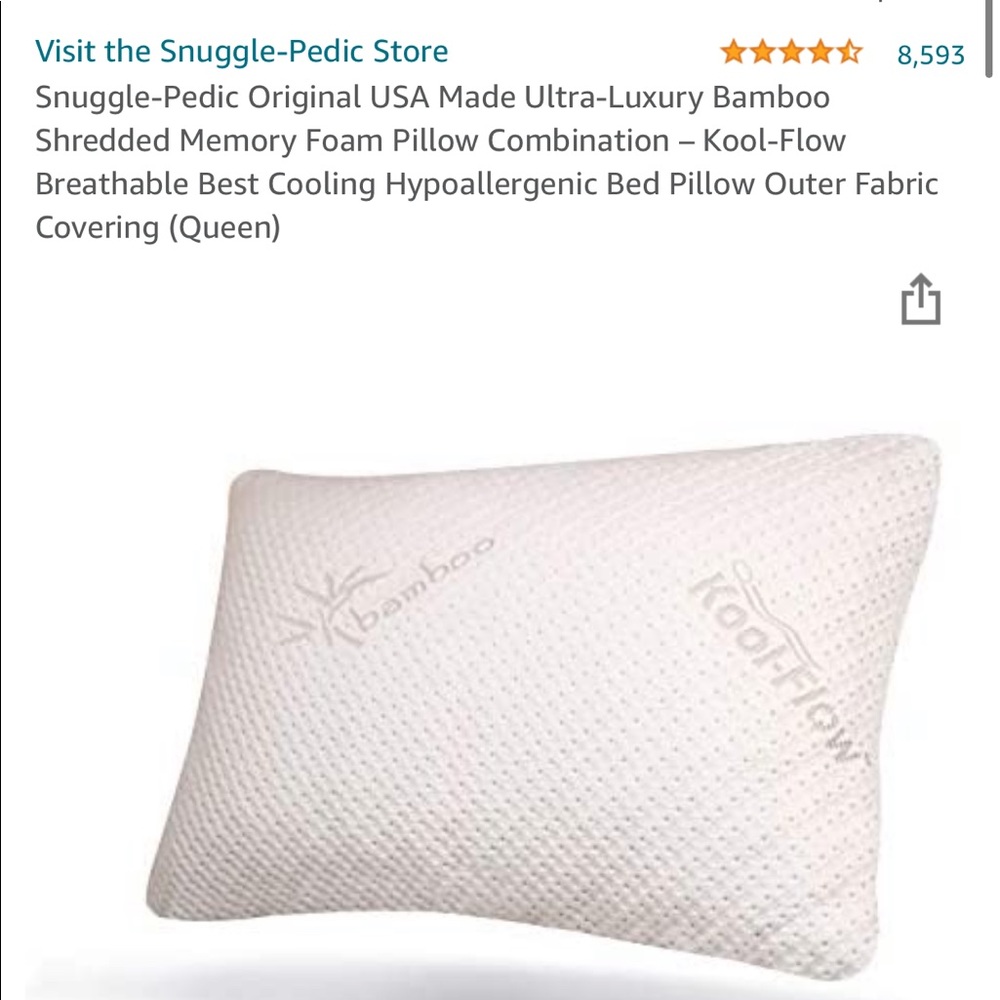 Bamboo Pillow